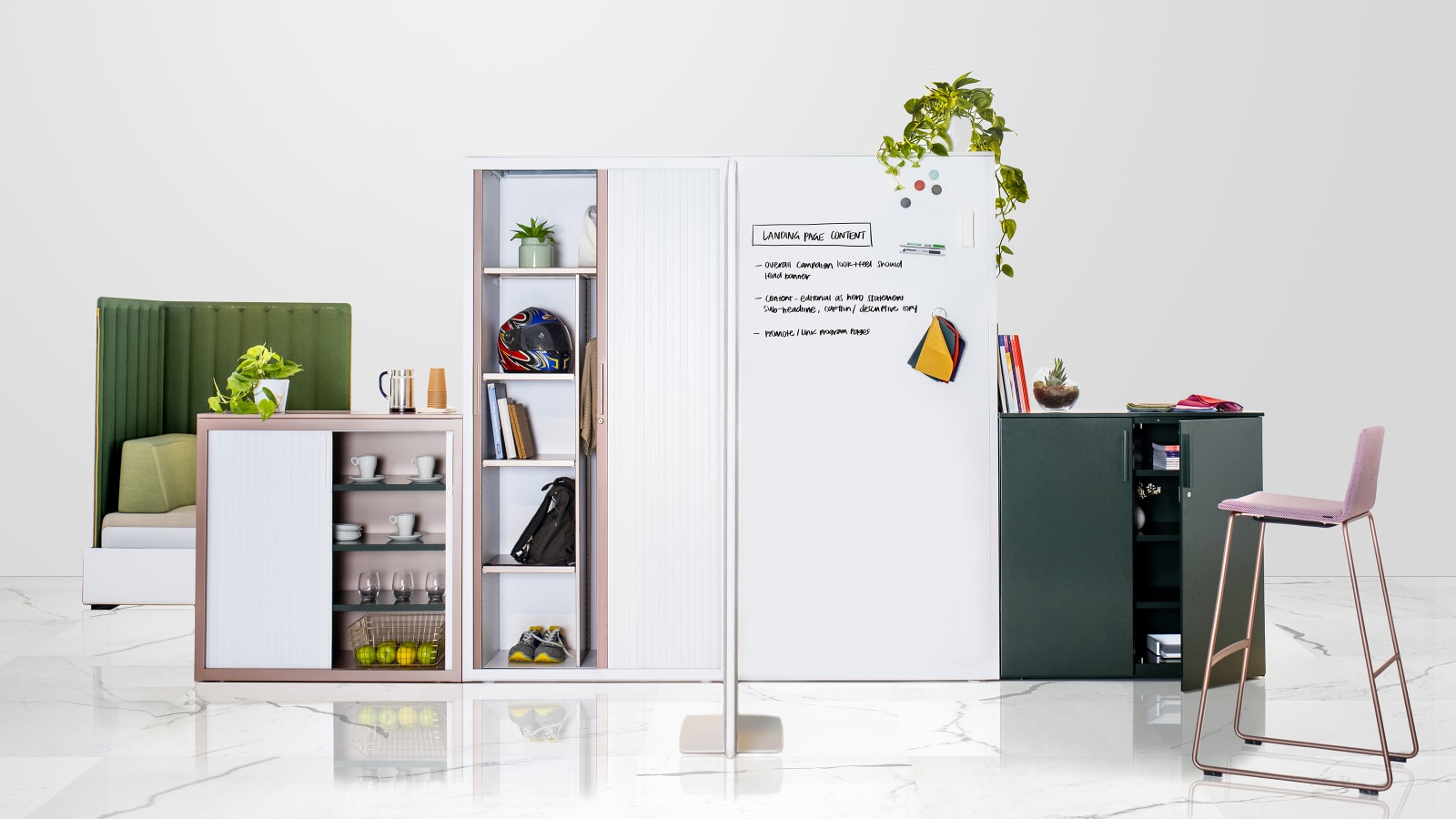 Universal Storage Tambour Doors - EMEA