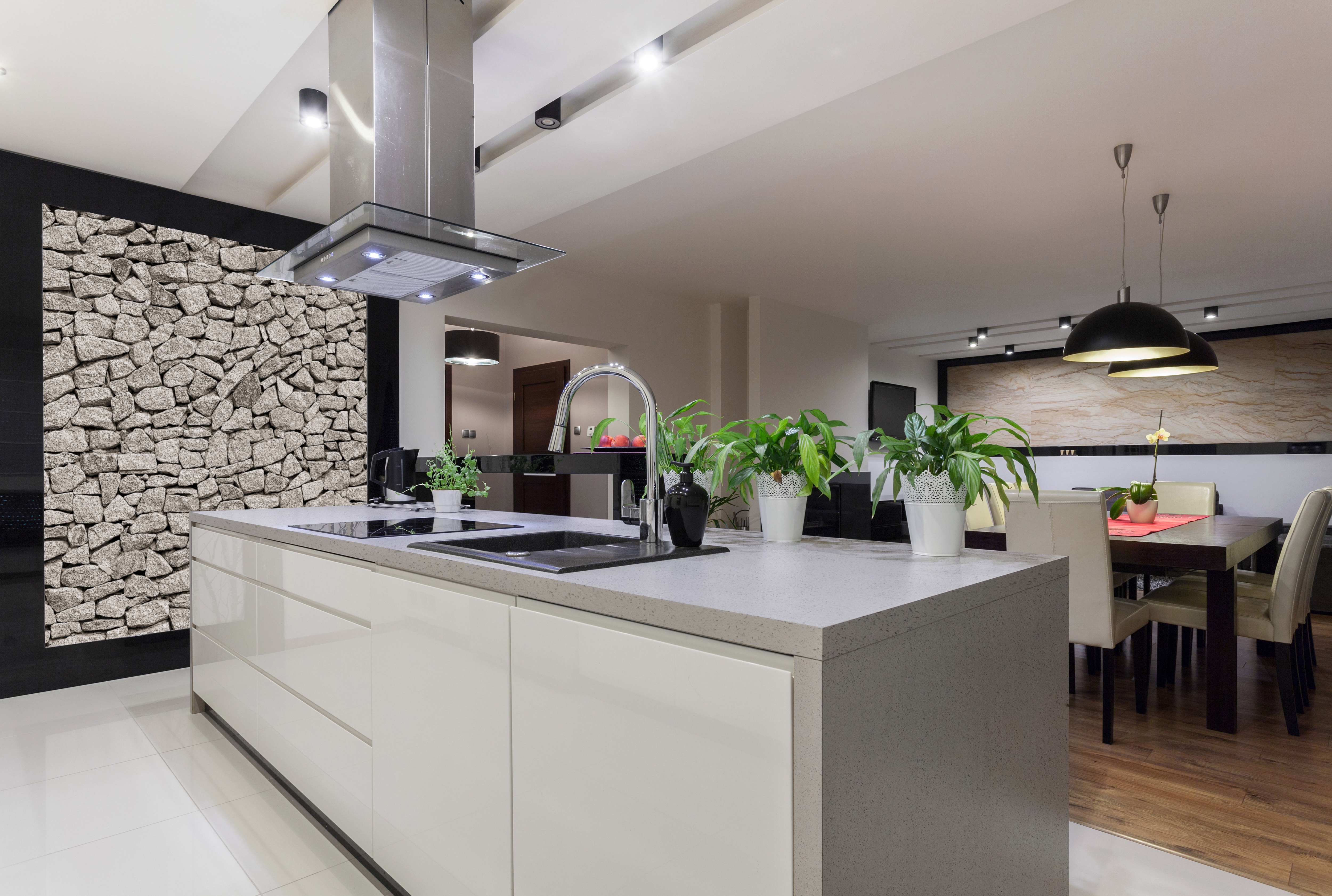 Engineered stone TechniStone (Group 1 - no glass and mirror chips) / Cladding slabs for interior walls, ceilings, window sills and other similar uses. Slabs and cut-to-size products for vanity and kitchen tops. Modular tiles for flooring and stairs (inter