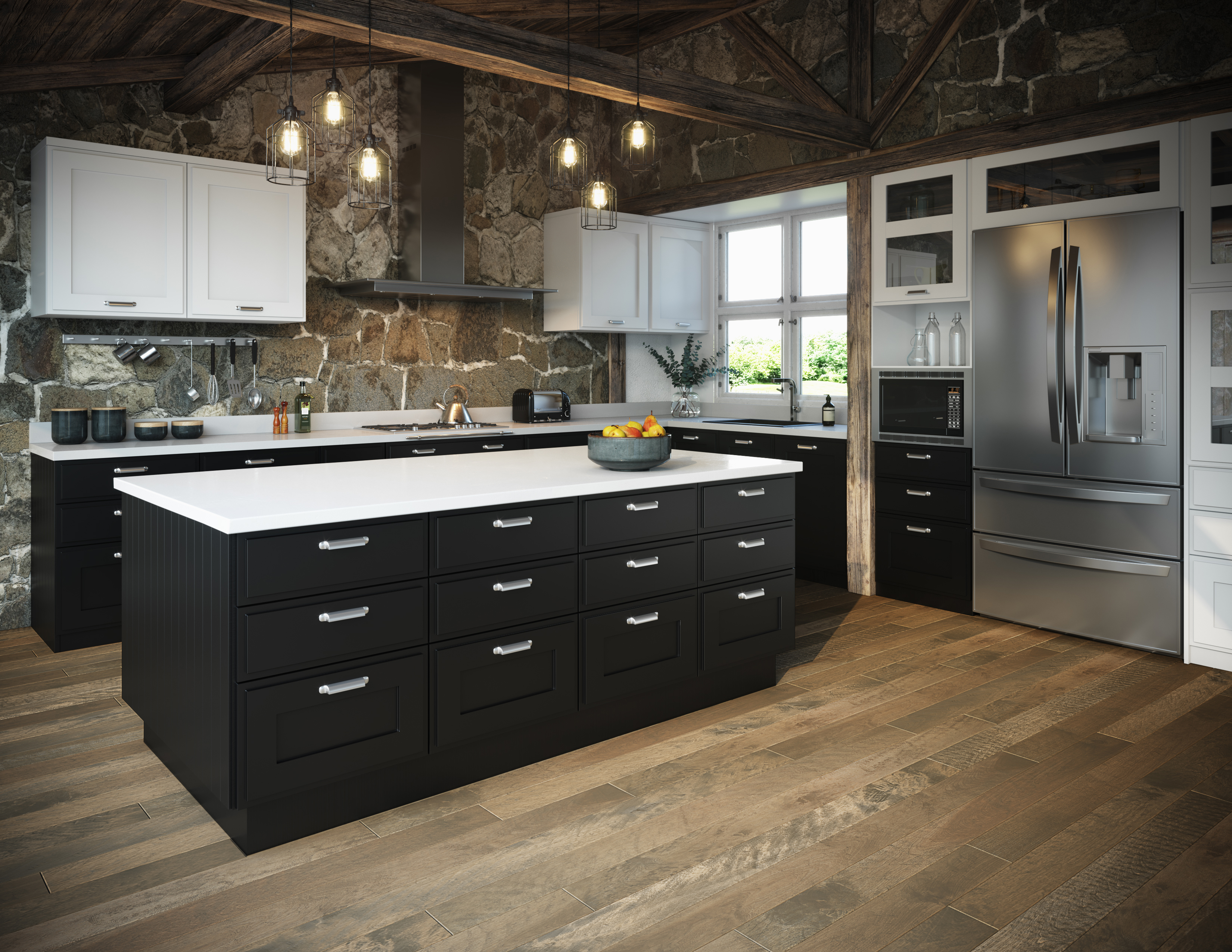 Engineered hardwood flooring