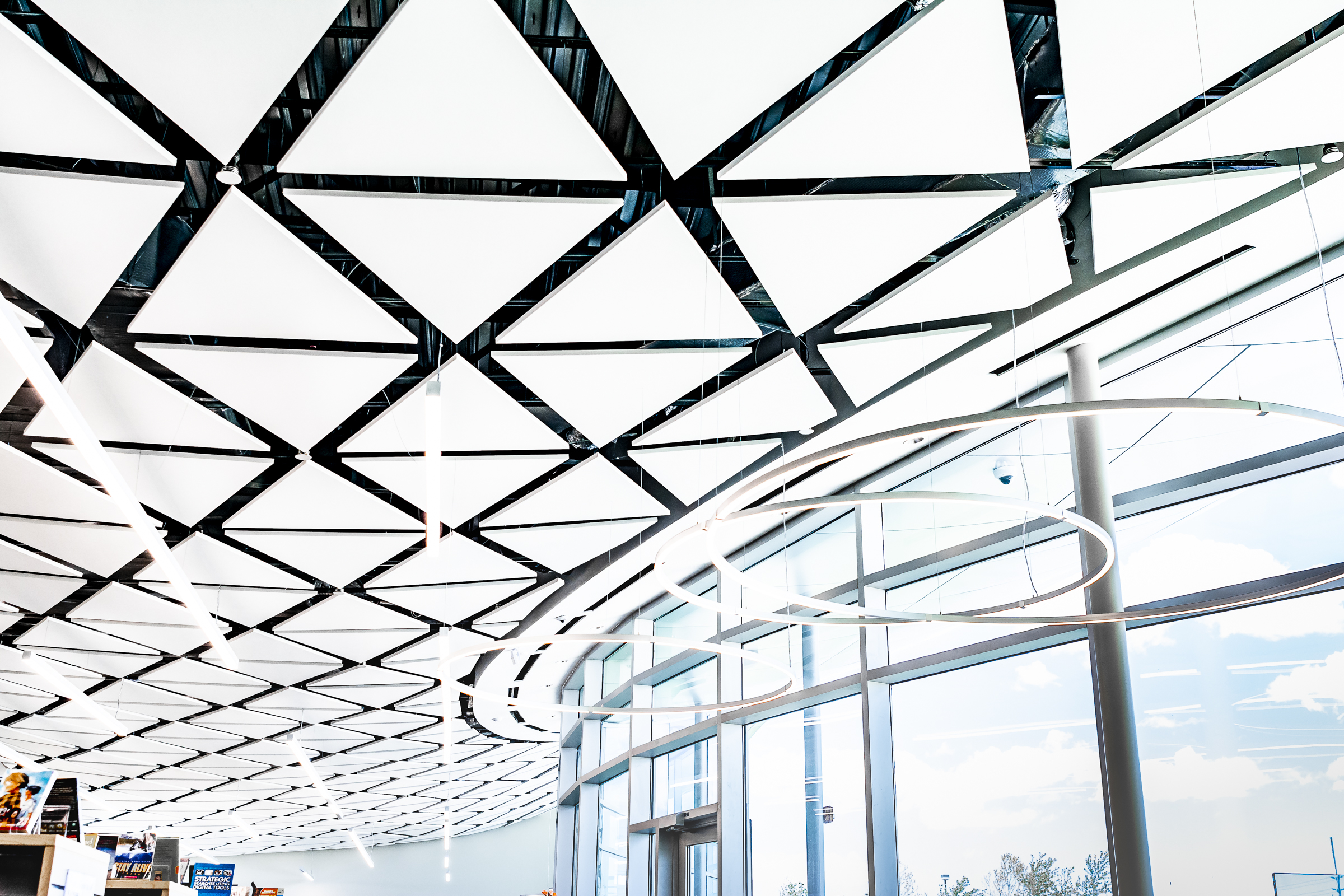 Supercluster acoustical ceiling panels