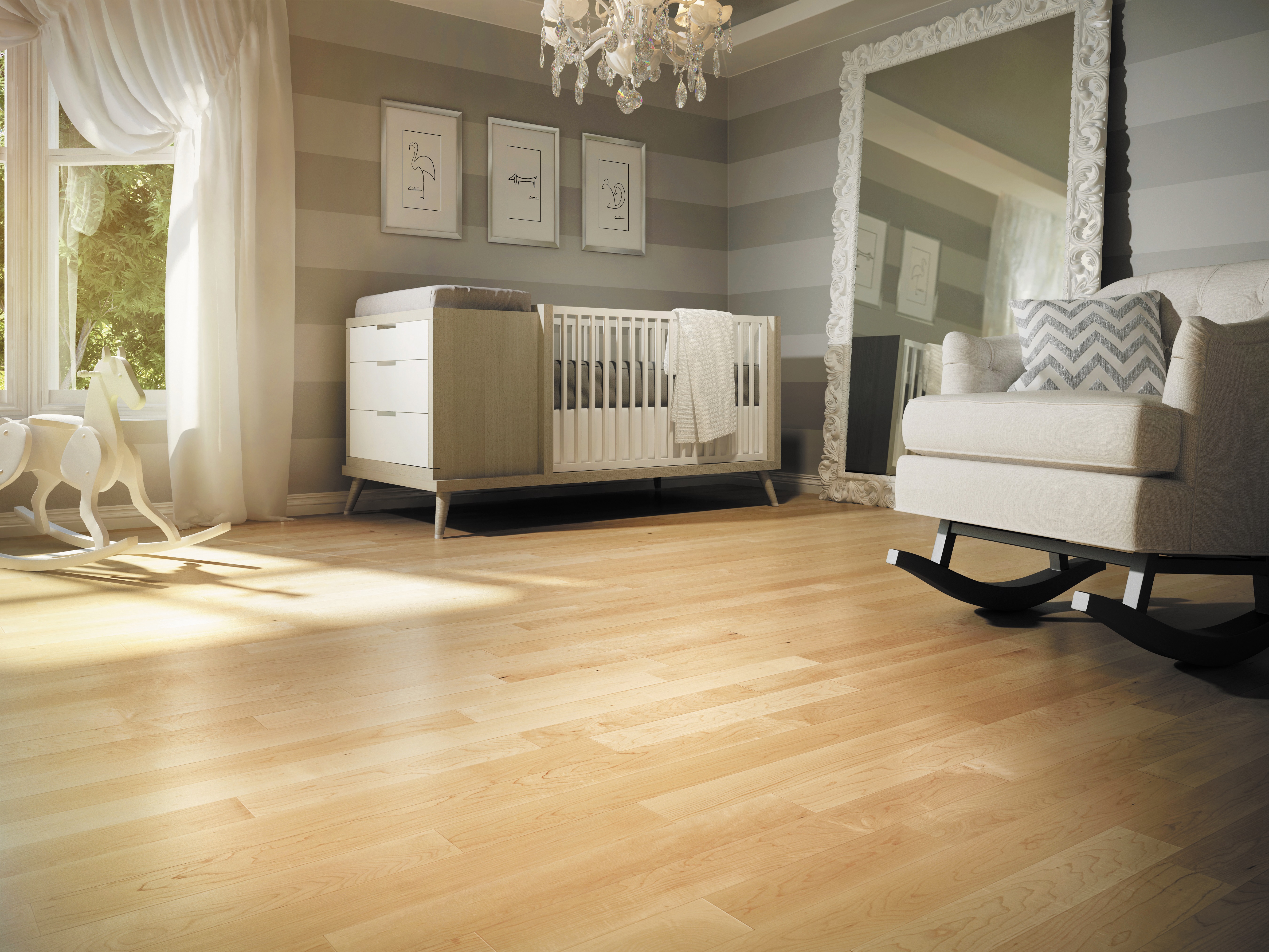 HARDWOOD FLOORING - SOLID CONSTRUCTION