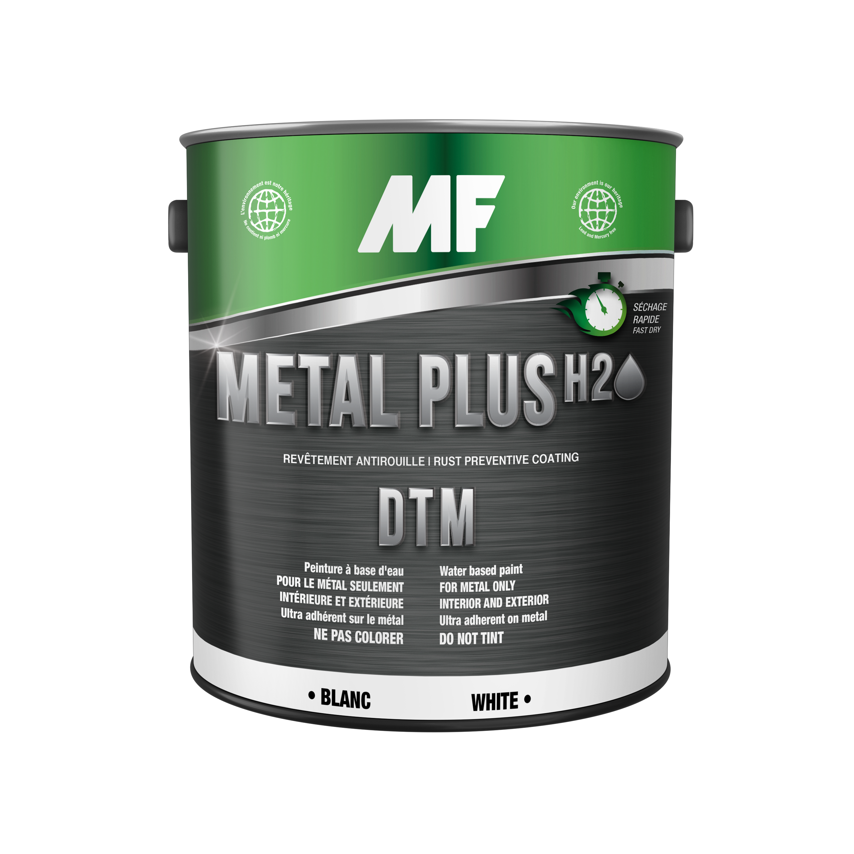 DTM METAL PLUS H2O Series 100 Acrylic InteriorExterior Paint 47004740